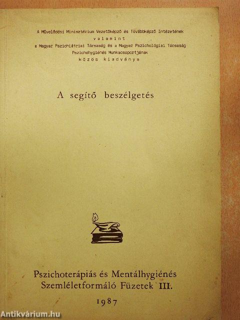 A segítő beszélgetés