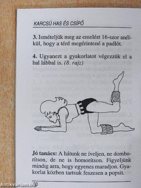 Karcsú has és csípő