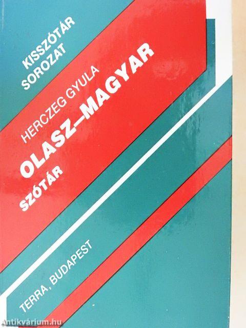 Olasz-magyar szótár