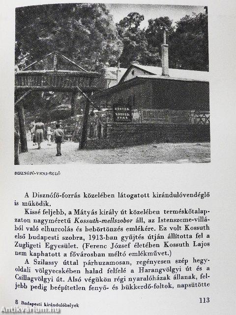 Budapesti kirándulóhelyek