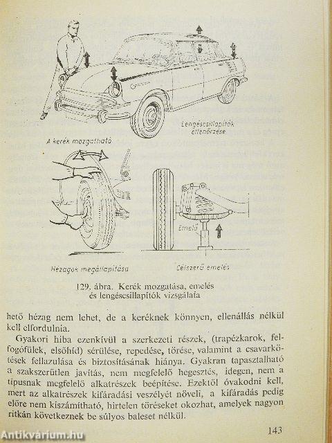 Személygépkocsik előkészítése hatósági műszaki vizsgálatra