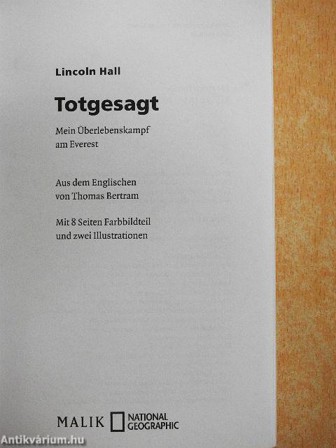 Totgesagt