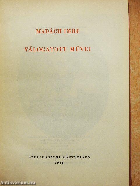Madách Imre válogatott művei