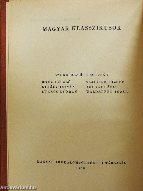 Madách Imre válogatott művei