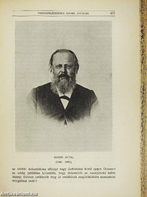 Természettudományi Közlöny 1912. január-december/Pótfüzetek a Természettudományi Közlönyhöz 1912. január-december
