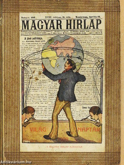 Magyar Hirlap Világ Naptár 1909.