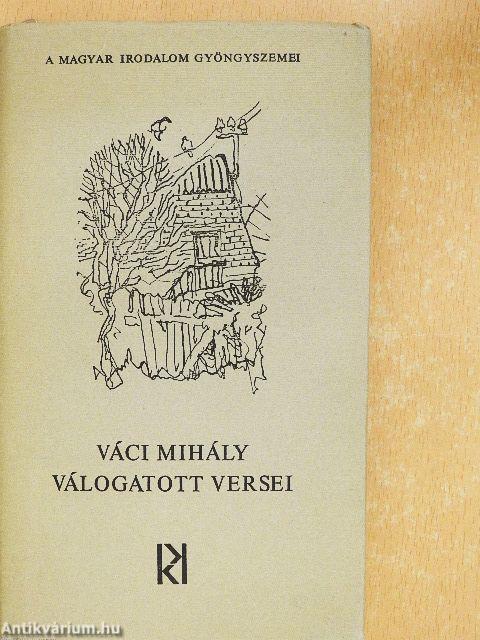 Váci Mihály válogatott versei