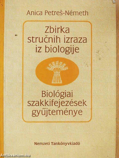 Biológiai szakkifejezések gyűjteménye