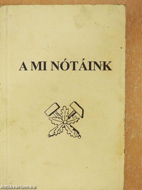 A mi nótáink