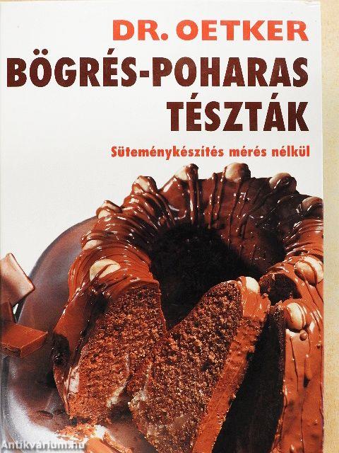 Bögrés-poharas tészták