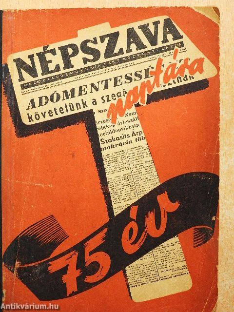 Népszava jubileumi naptára 1947