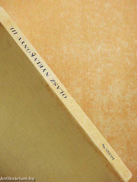 Olasz nyelvkönyv III.