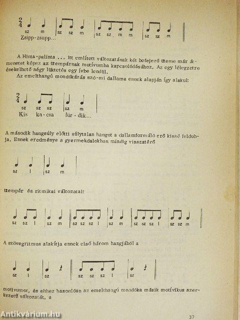 Az óvodai ének-zene foglalkozások módszertana
