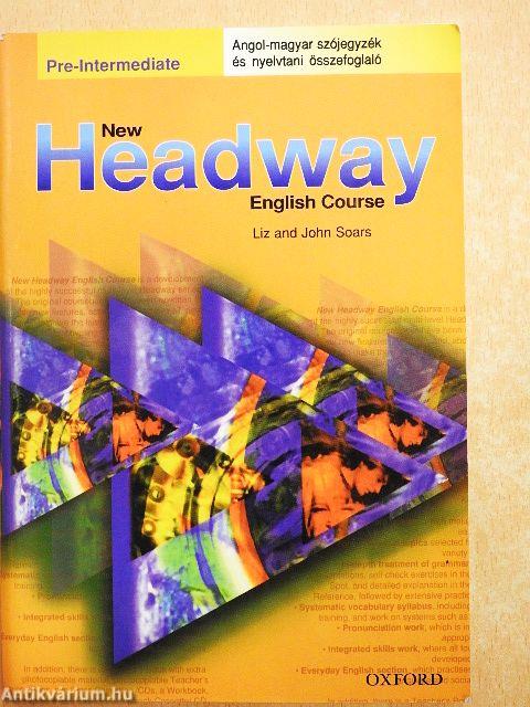 New Headway - Pre-Intermediate - Angol-magyar szójegyzék és nyelvtani összefoglaló