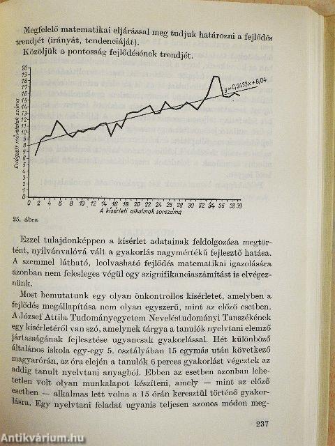 Méréses módszerek a pedagógiában