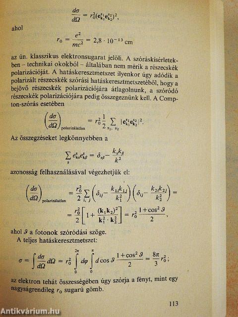 Elméleti fizikai példatár 4.