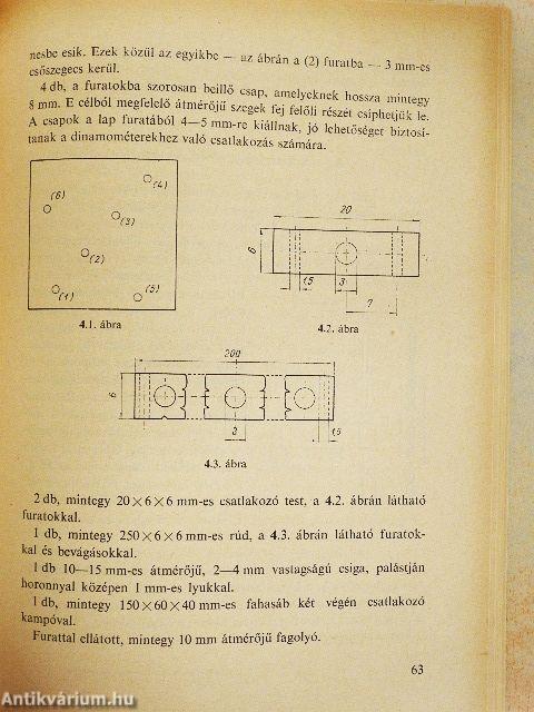 A tanulók kísérletező munkája a középiskolában