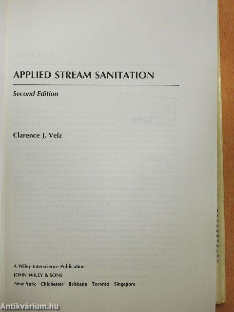 Applied Stream Sanitation