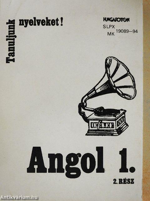 Angol 1/2.