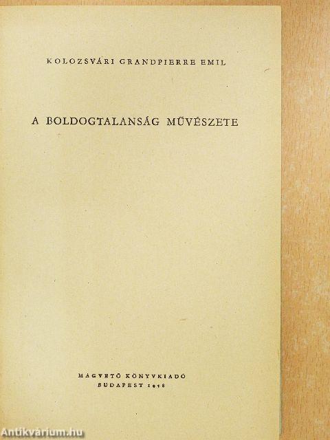 A boldogtalanság művészete