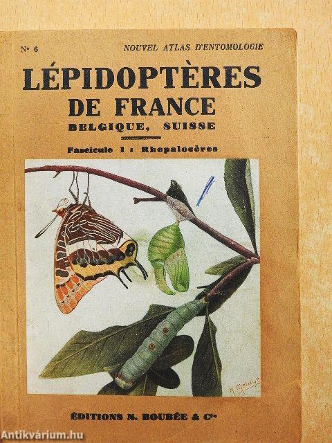 Atlas des Lépidoptéres de France I.