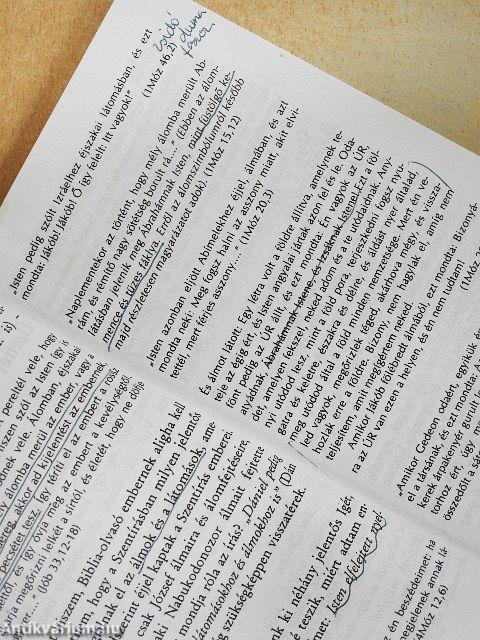 Isten elfelejtett nyelve, az álom