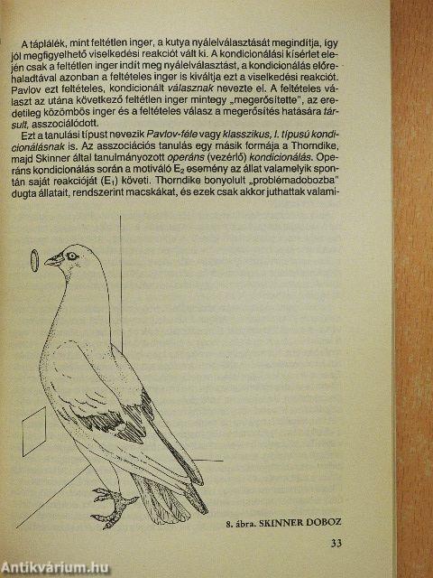 Az állatok tanulása a természetben