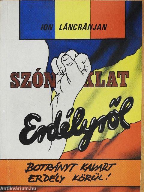 Szónoklat Erdélyről
