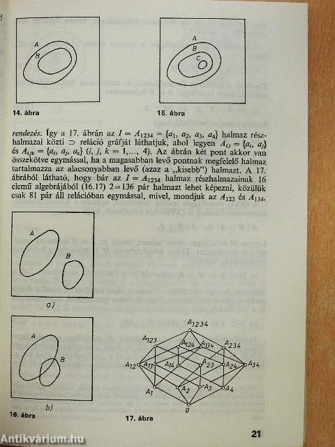 Boole-struktúrák és modelljeik
