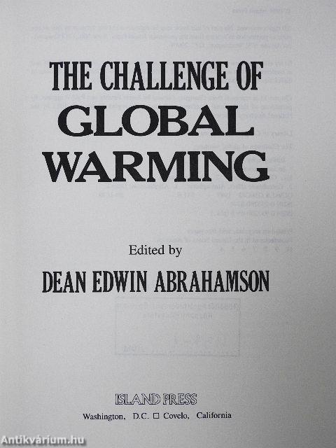 The Challenge of Global Warming
