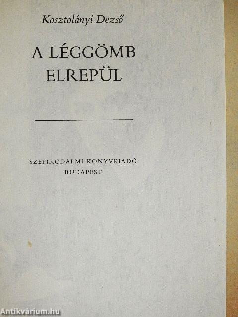 A léggömb elrepül