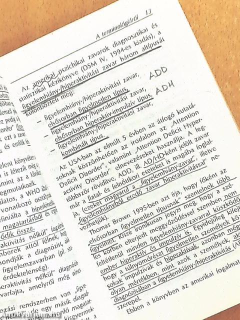 Hiper- és hipoaktivitás, figyelemzavar