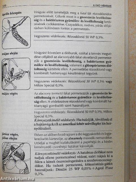 Kertészek növényvédelmi naptára