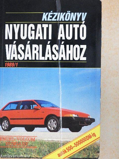 Kézikönyv nyugati autó vásárlásához