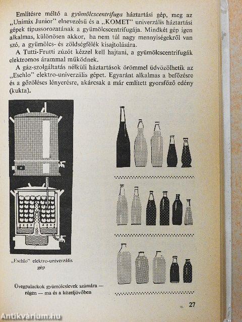 Házi gyümölcs- és zöldségfeldolgozás