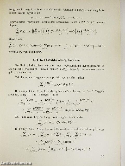 A törzsszámok additív elmélete