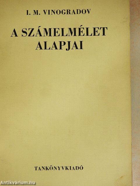A számelmélet alapjai
