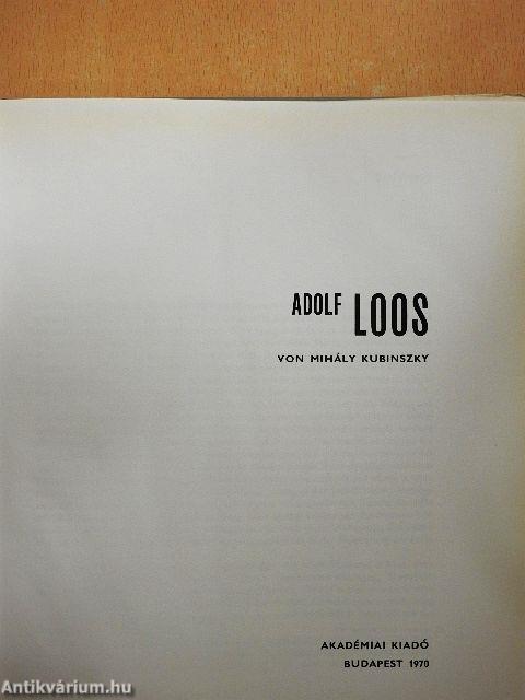 Adolf Loos