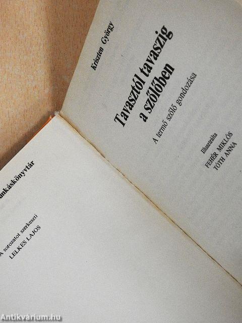 Tavasztól tavaszig a szőlőben