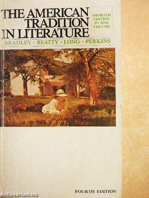 The American Tradition in Literature