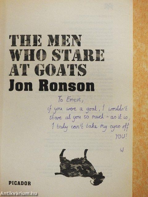 The Men Who Stare at Goats