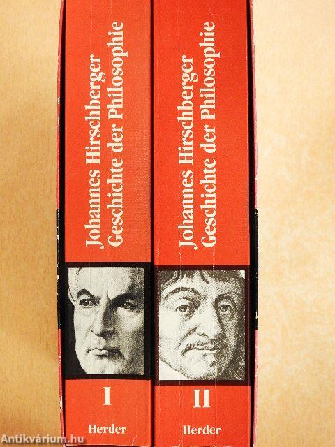Geschichte der Philosophie I-II.