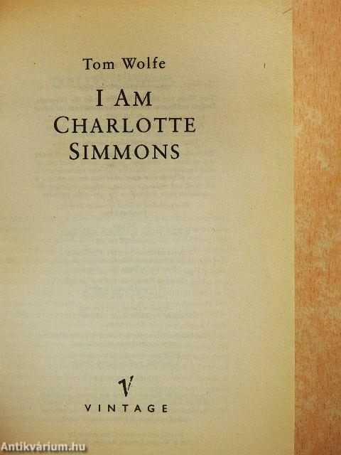 I Am Charlotte Simmons