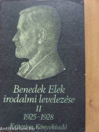 Benedek Elek irodalmi levelezése II.