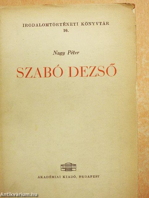Szabó Dezső