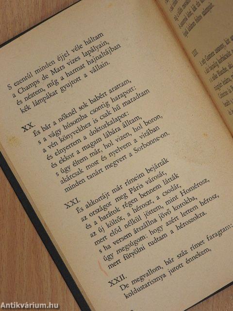 Villon balladái Faludy György átköltésében