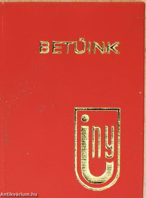 Betűink (minikönyv)