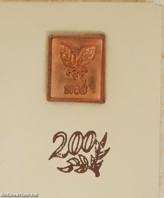 Diósgyőri Papírgyár (minikönyv) (számozott) - Plakettel