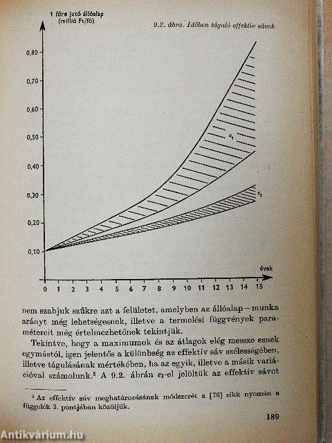 Fejlődéselemzés ökonometriai módszerekkel