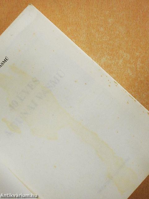 40 éves a Dunai Vasmű